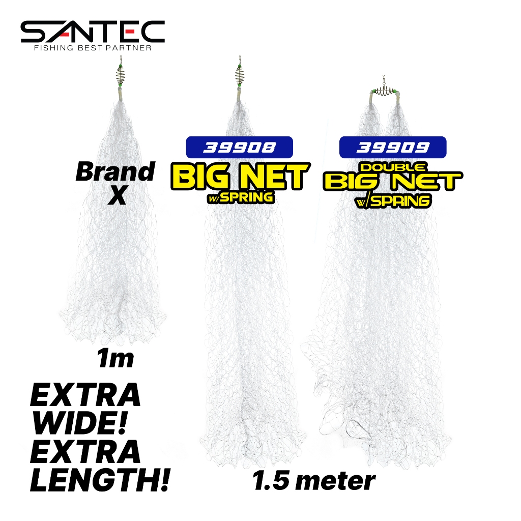 SANTEC - ตาข่ายใหญ่พร้อม SPRING / รูปที่ 2