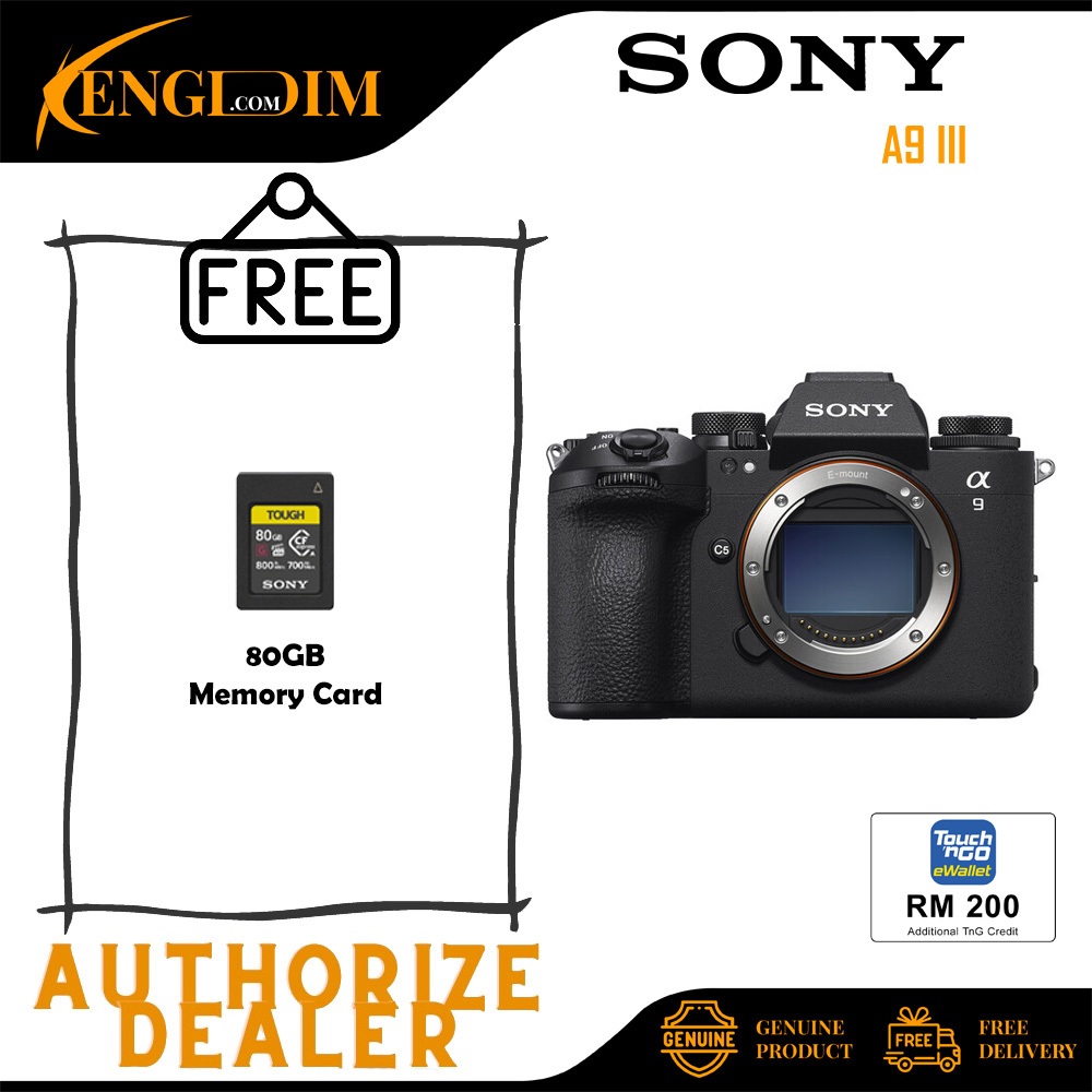 กล้องมิเรอร์เลส Sony A9 III / A9M3