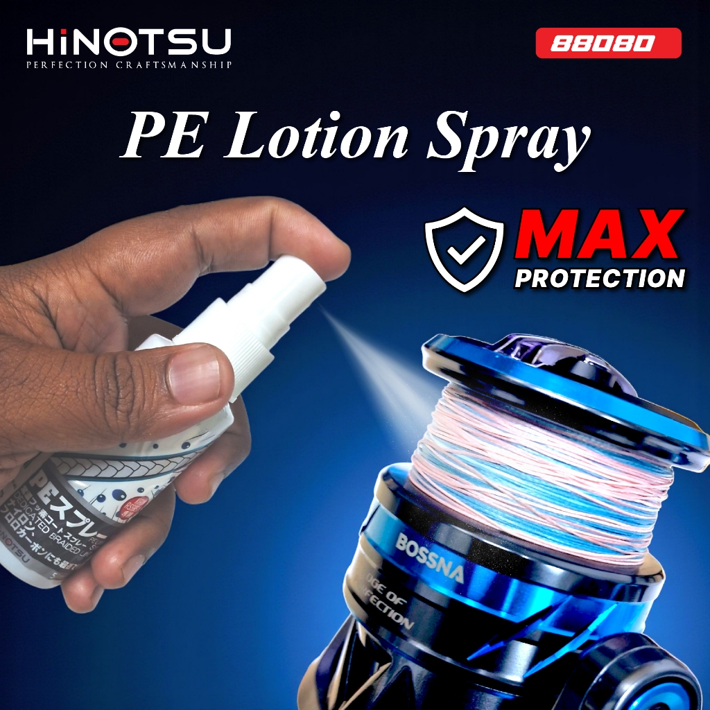 HINOTSU - PE LOTION SPRAY 50ml อุปกรณ์เสริมสําหรับตกปลา