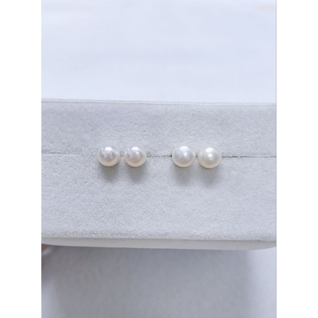 Gmmissy Pearl silver999 ต่างหู เงิน 999 ต่างหูมุก S