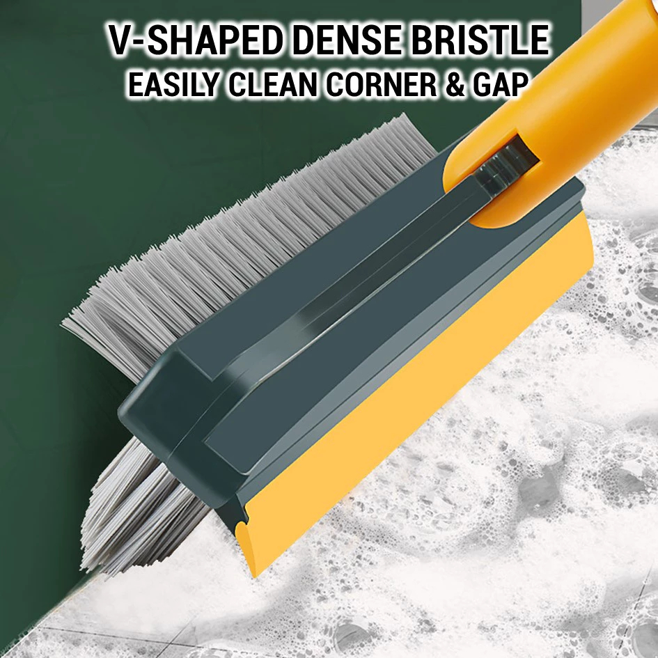 2-in-1 & 3-in-1 Magic Scrub ไม้กวาดพื้น - Berus Penyapu Lantai Magic Brush for Floor Gap Scrub ห้องค