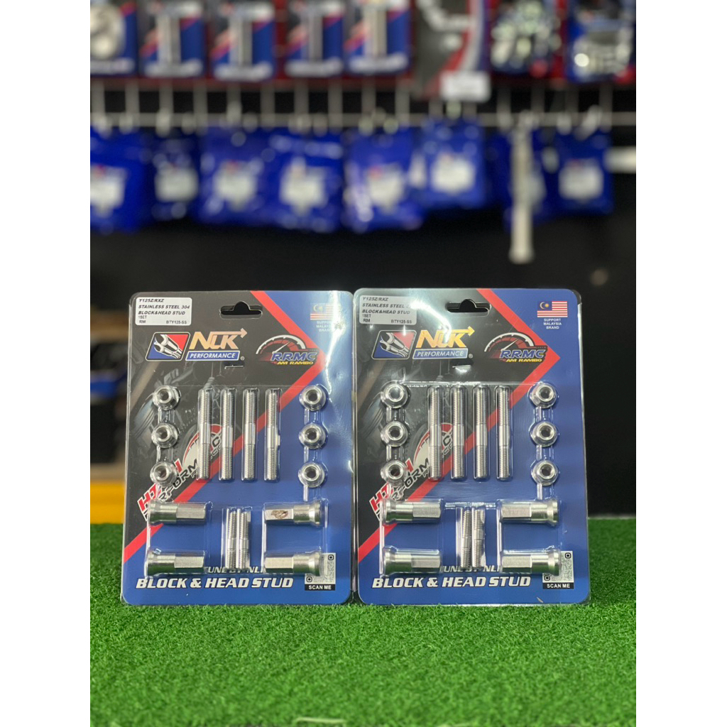 BOLD STUD HEAD NLK PERFORMANCE RACING 125Z/RXZ