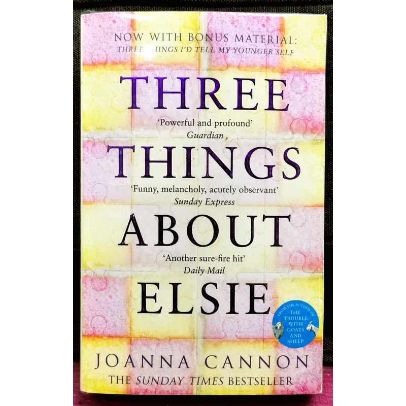 Joanna Cannon - สิ่งที่สามเกี่ยวกับ ELSIE : นวนิยาย