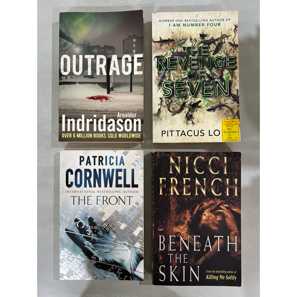 (มือสอง) MM4 1109 JG นวนิยายภาษาอังกฤษคละหนังสือ