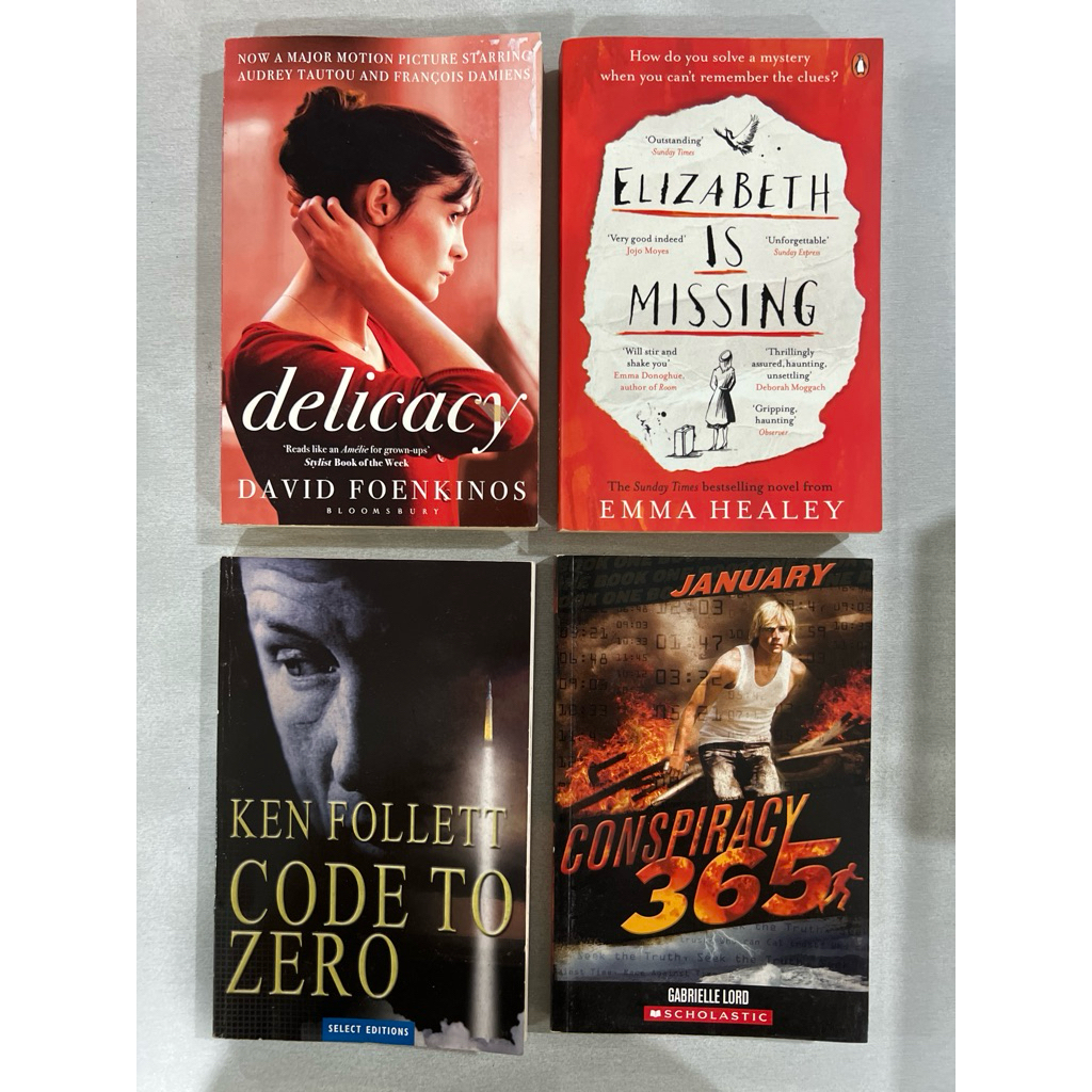 (มือสอง) MG1 1109 JG นวนิยายภาษาอังกฤษคละหนังสือ