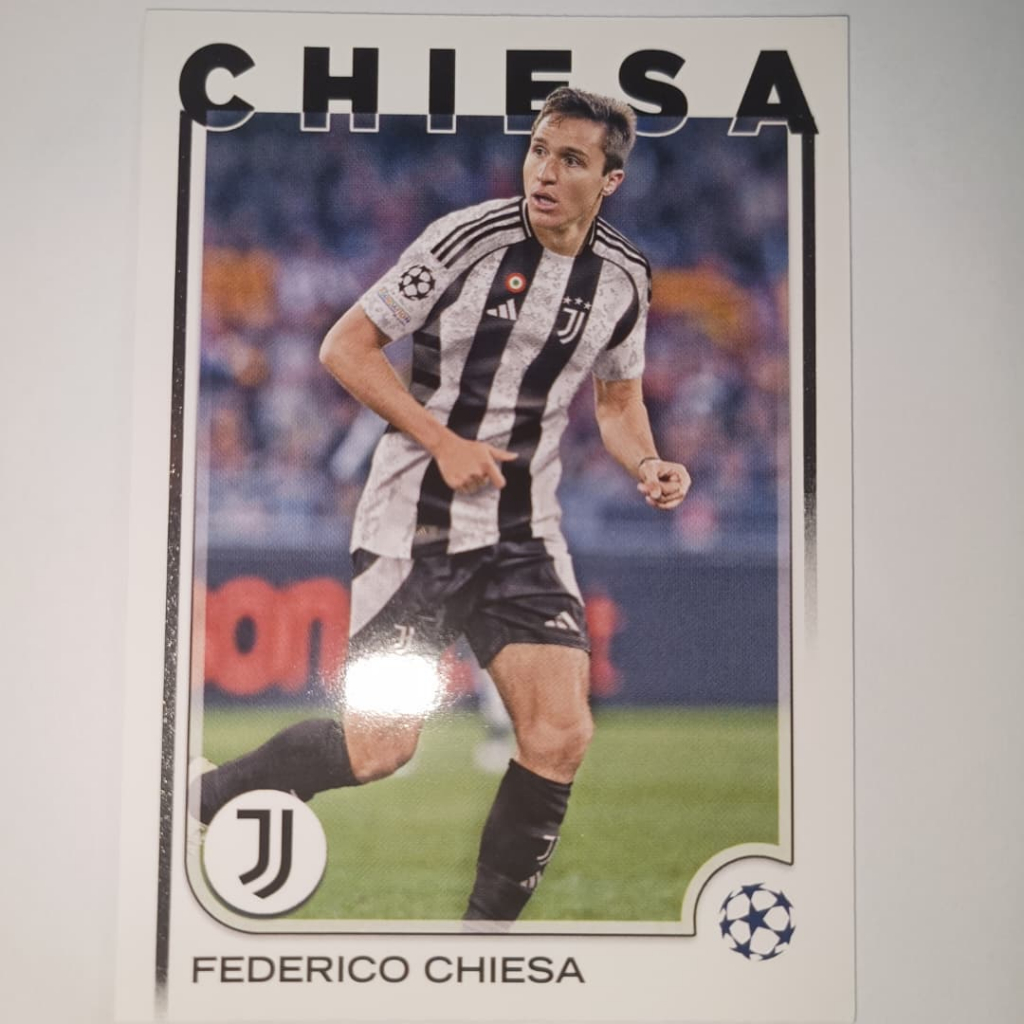 Topps UCC Flagship 2025 การ์ดฟุตบอลยูเวนตุส - Federico Chiesa และอื่นๆ