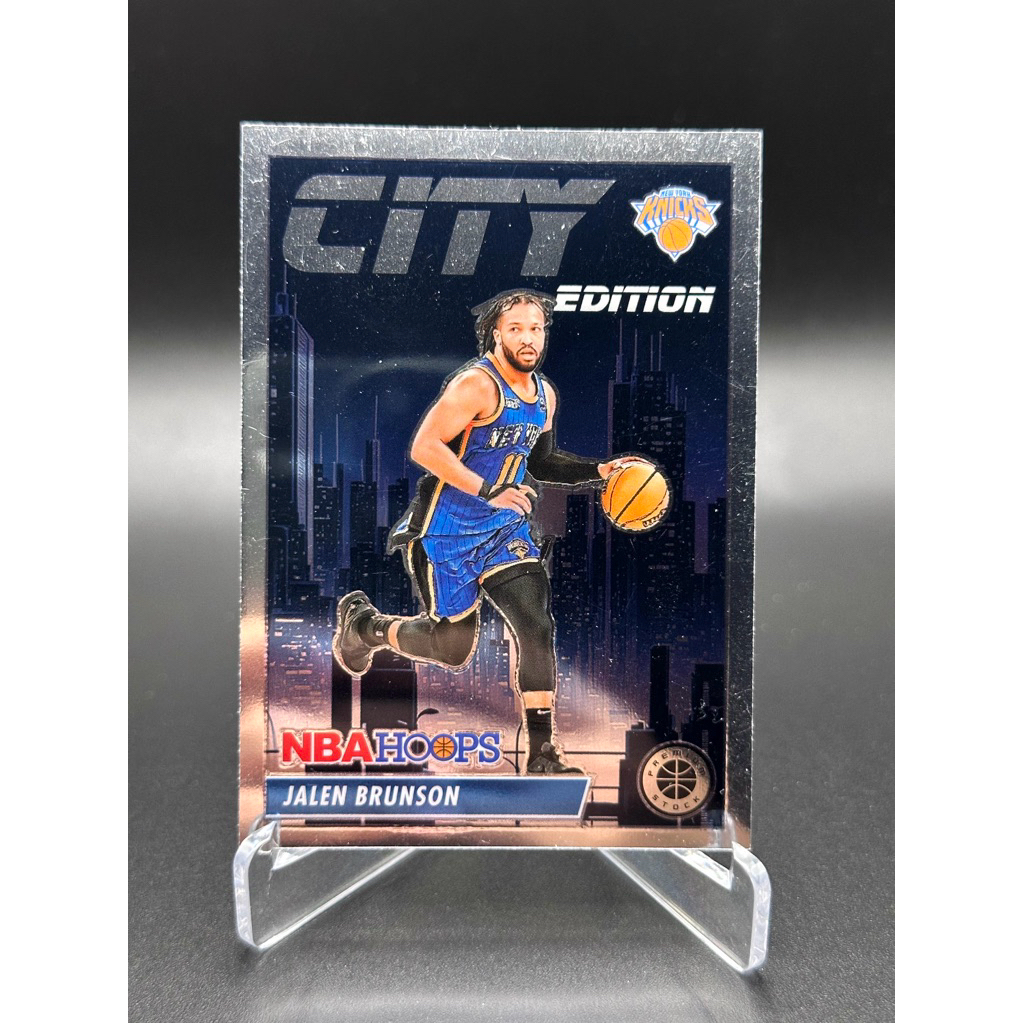 การ์ด Panini Nba 23-24 Nba Hoops Jalen Brunson City Edition