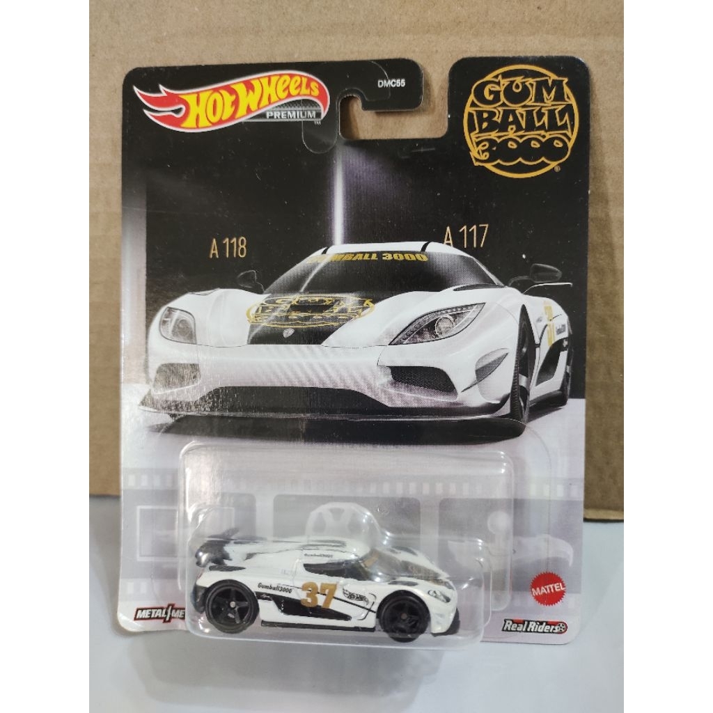 Hot Wheels Koenigsegg Agera R Gumball 3000 ใหม่