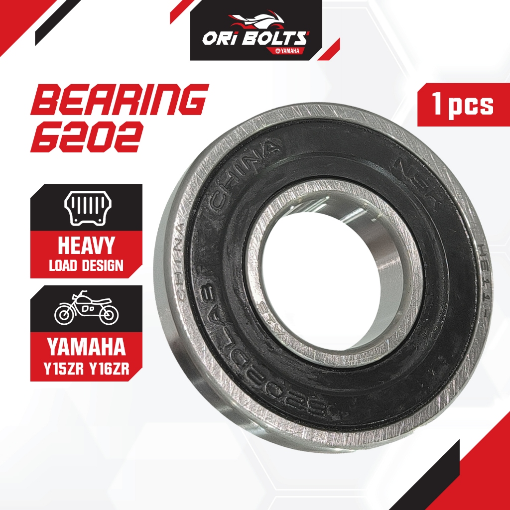 933A6-202X0 Yamaha Y16 Y15 135LC FI กล่องเกียร์เครื่องยนต์ แบริ่ง 6202