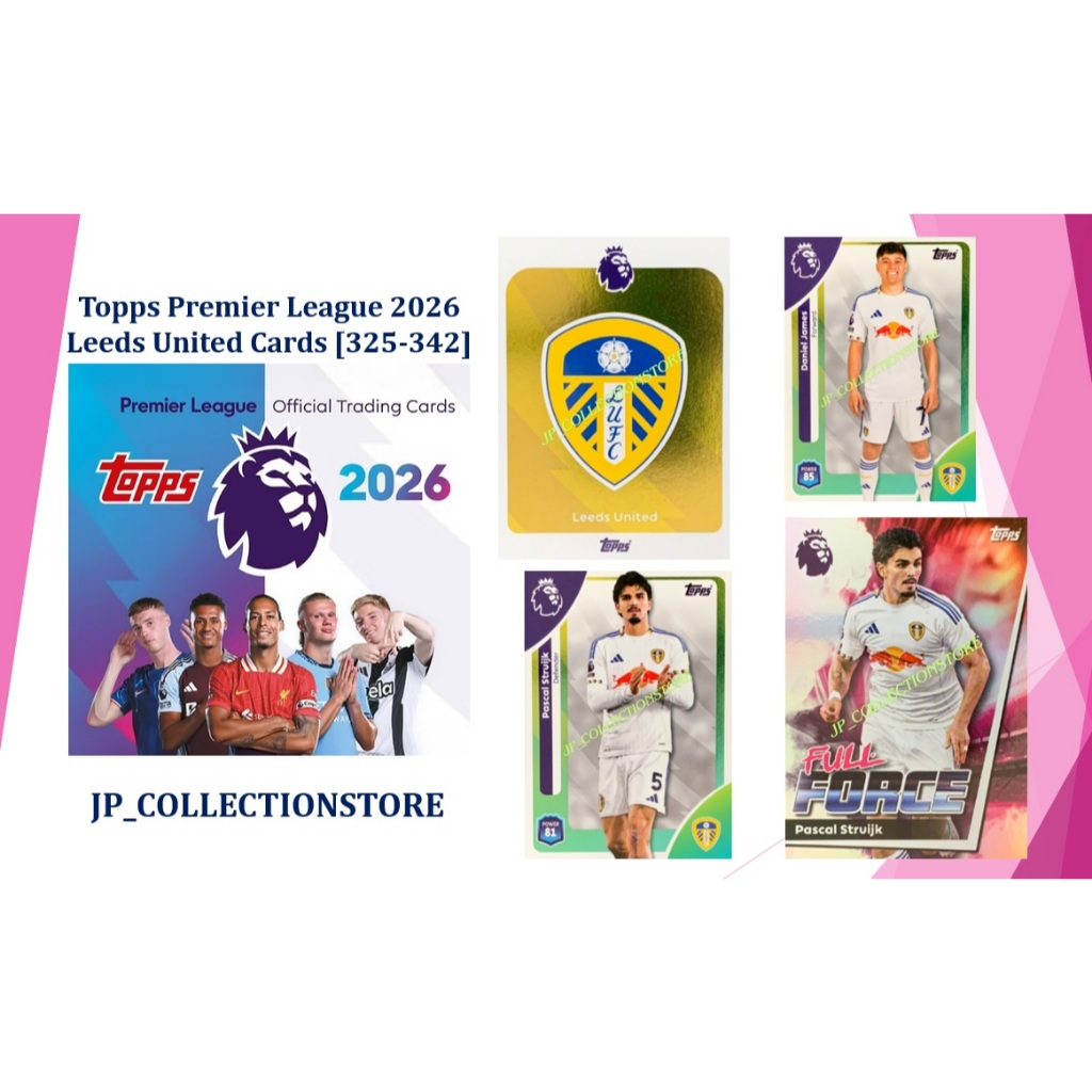 [Leeds United] Topps Premier League 2026
