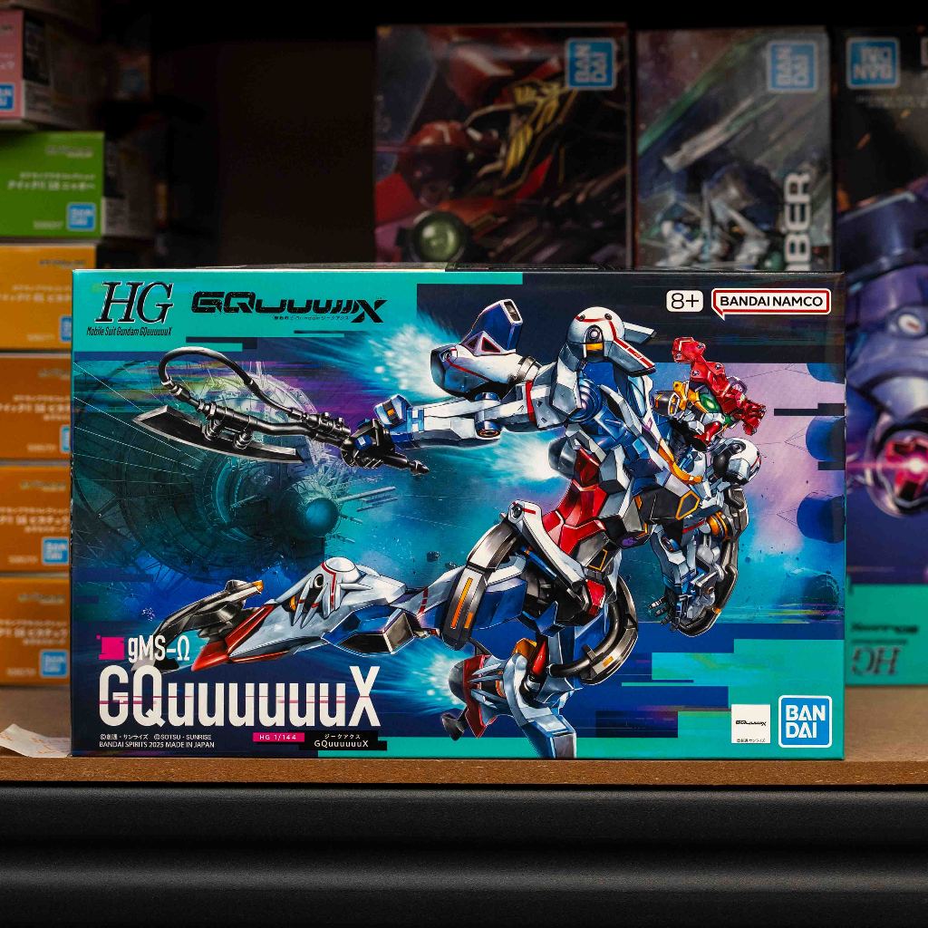 HG 1/144 GQUUUUUX กันดั้มโมเดลชุด