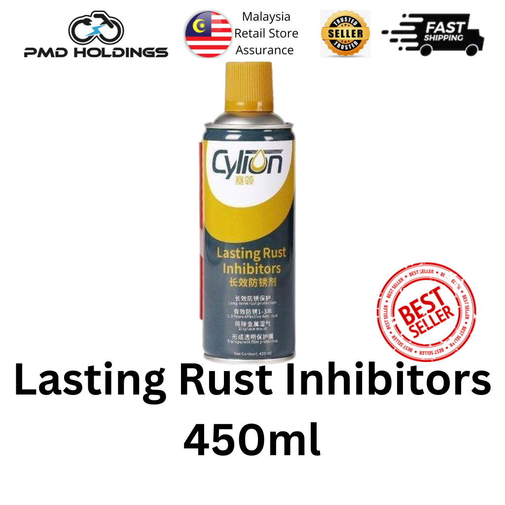 Cylion Lasting Rust Inhibitor Spray Anti-Rust Agent สําหรับจักรยานรถจักรยานยนต์ชิ้นส่วนโลหะกันน้ํา K