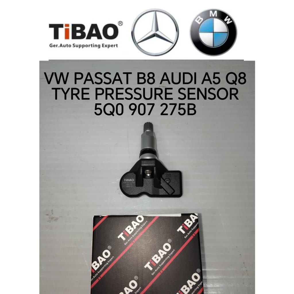 (TIBAO)VOLKSWAGEN PASSAT B8 TIGUAN AUDI A5 A6 A7 Q8 TIRE PRESSURE SENSOR (PRICE สําหรับ 1)