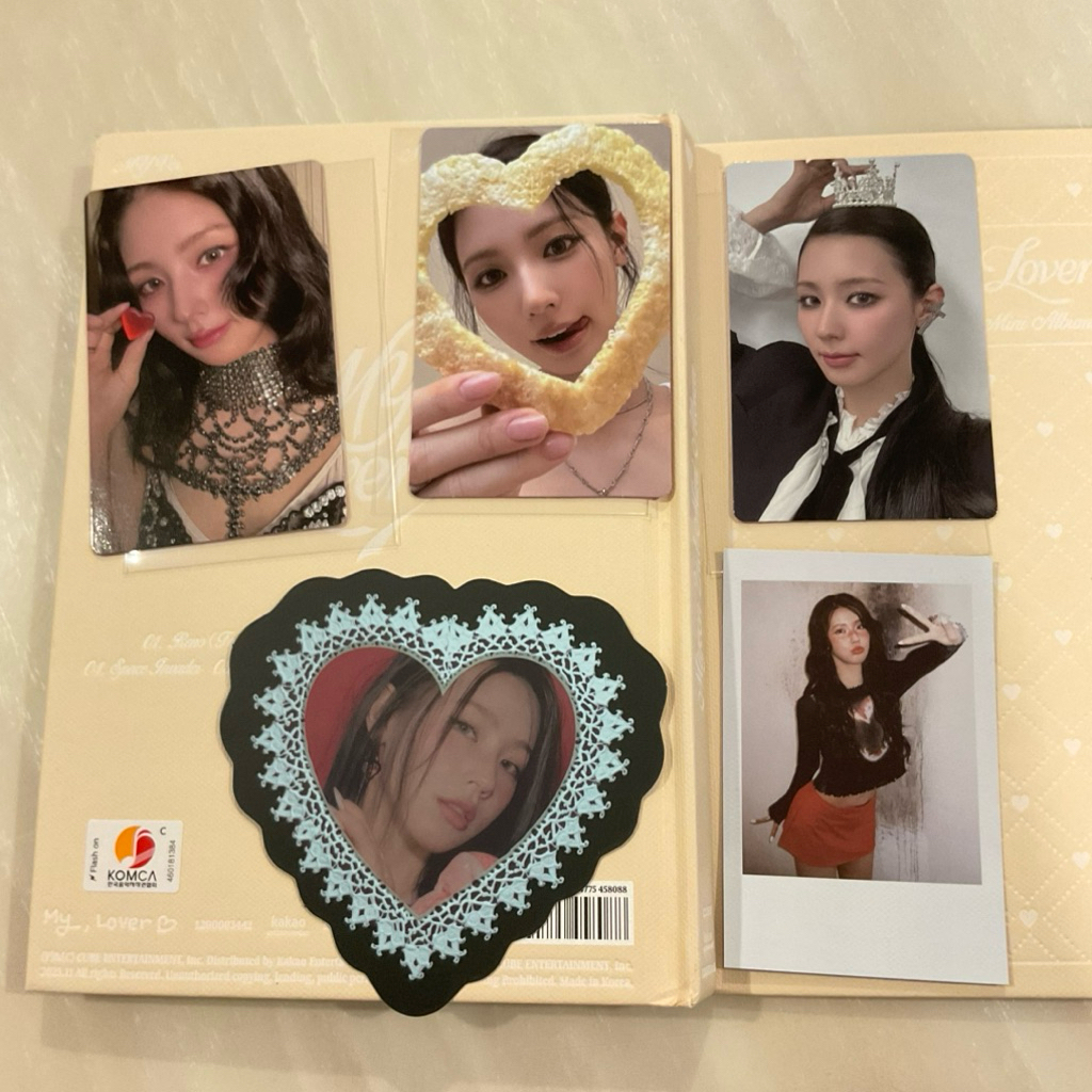 Miyeon (I-dle) Photocards and Inclusions จาก Mini Album MY Lover