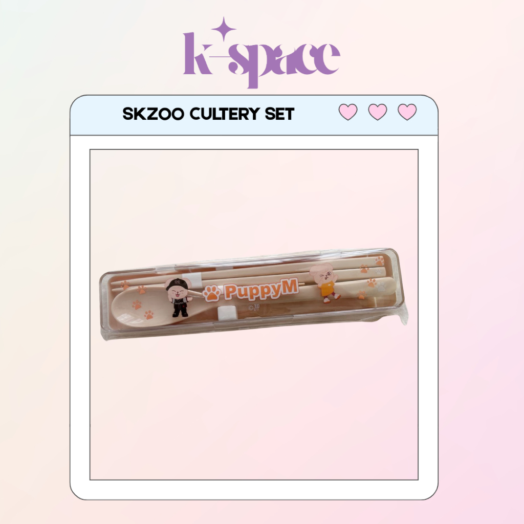 SKZOO CULTERY SET-PUPPYM