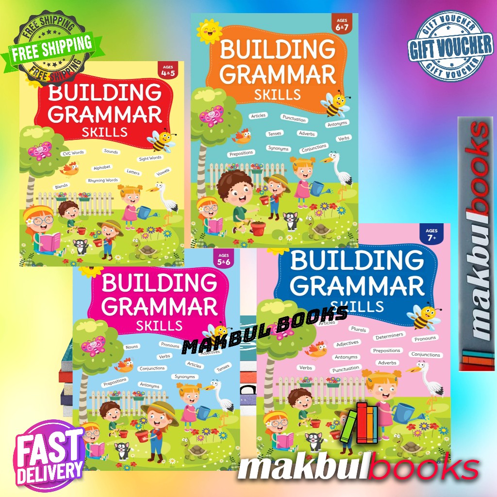MIND TO MIND: BUILDING GRAMMAR SKILLS ~ AGES 4,56 & 7+
