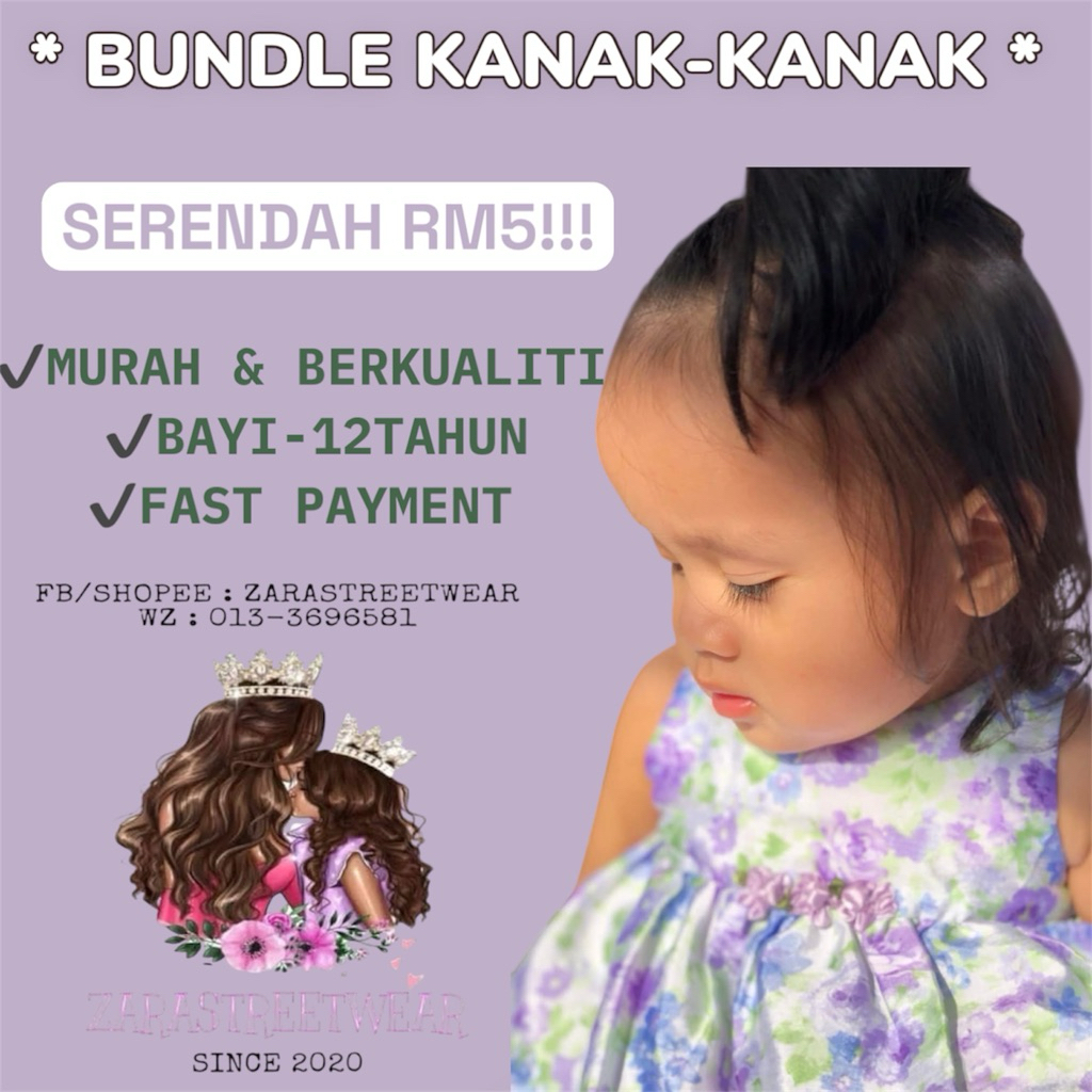 BABY AND KIDSWEAR RM20