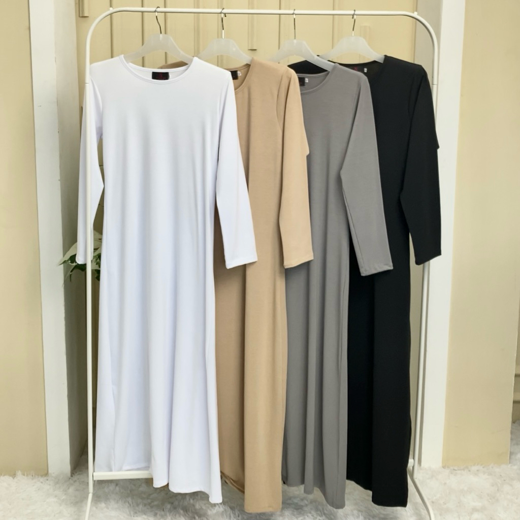 [INNER DRESS]- NASYAH XCLUSIVE COTTON LYCRA STOK