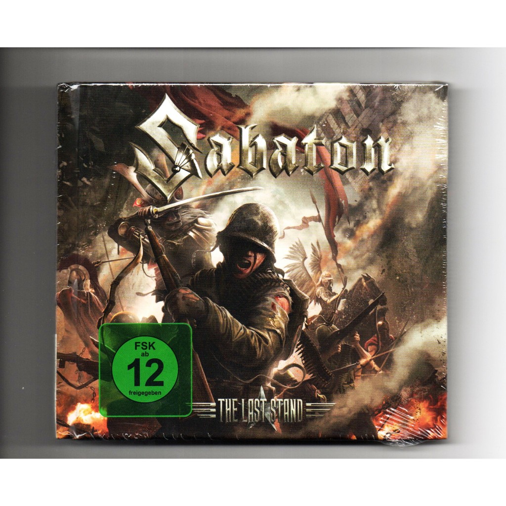 Sabaton - The Last Stand (ซีดีหนังสือเล่มเล็กแข็ง + Bonus DVD )