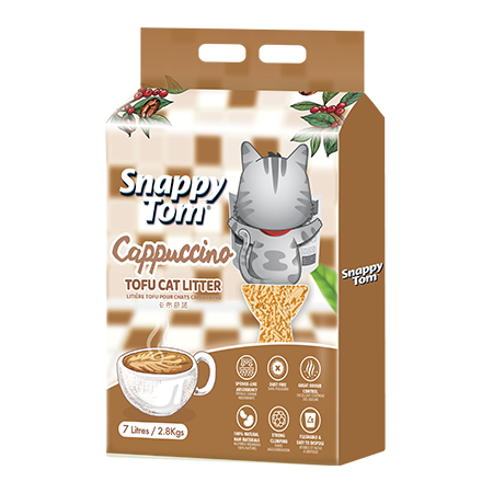 Snappy Tom Tofu Litter 7L / Lemon / Charcoal / Green Tea / Pasir Tofu Kucing