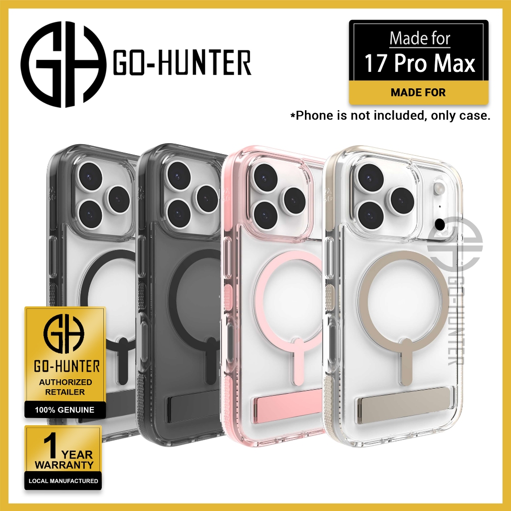 [ 17 Pro Max ] ZAGG Santa Cruz Snap Kickstand Magnetic Case