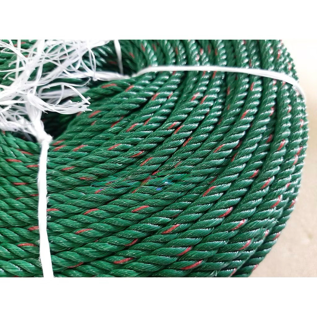 HIJAU 4 มม.ต่อเมตร PE NYLON GREEN PE ROPE/GREEN ROPE/Nylon PE ROPE เชือก PE Polyethylene 3/4/5/6 มม.