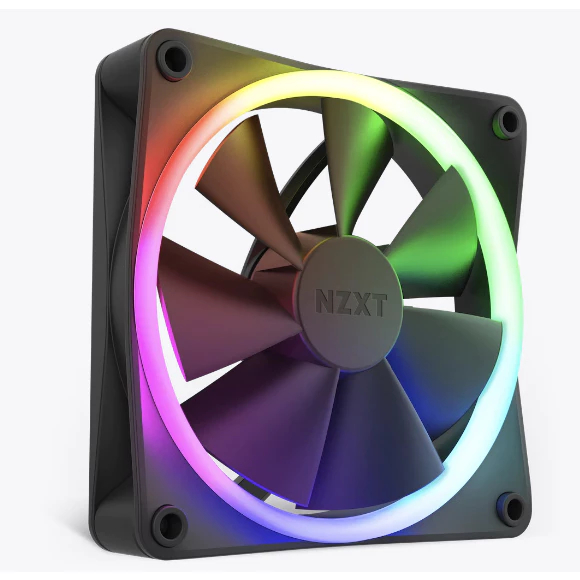 NZXT F Series F120 RGB / F140 RGB พัดลมแสง RGB แพ็คเดียว