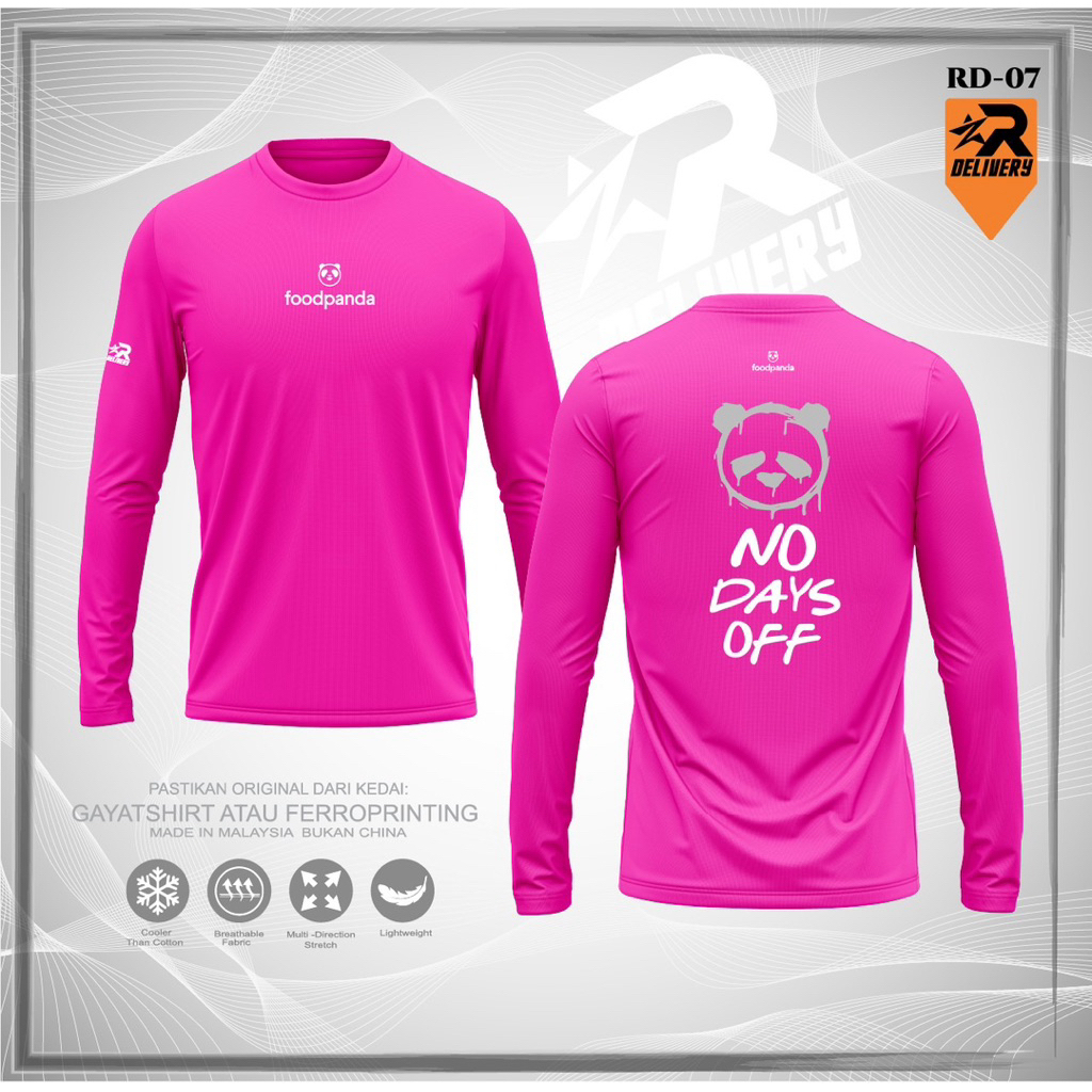 Baju Foodpanda Tshirt foodpanda Baju Kerja