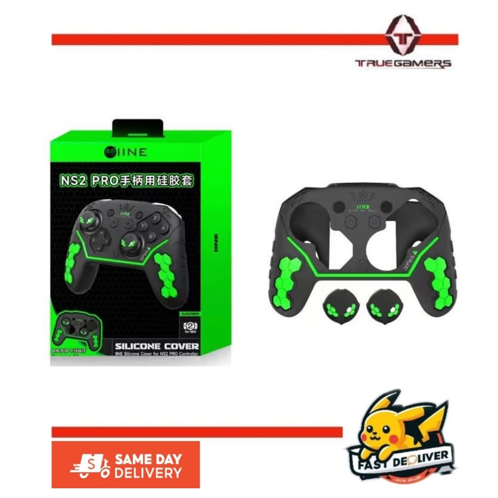 IINE OFFICIAL NINTENDO SWITCH 2 NS2 POKEMON ZA PRO CONTROLLER 2 คอนโทรลเลอร์ SILICON SLEEVE - L1228