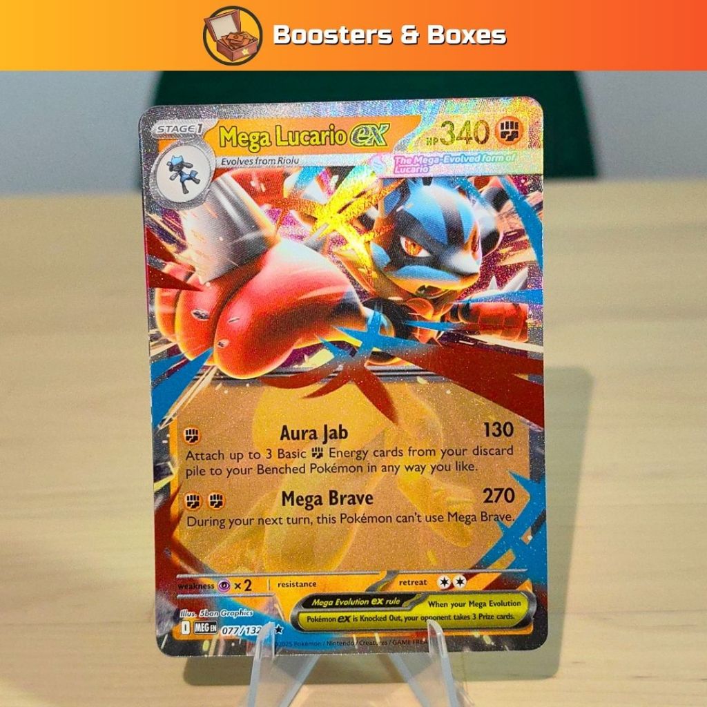 Mega Lucario ex (077/132) [Mega Evolution]