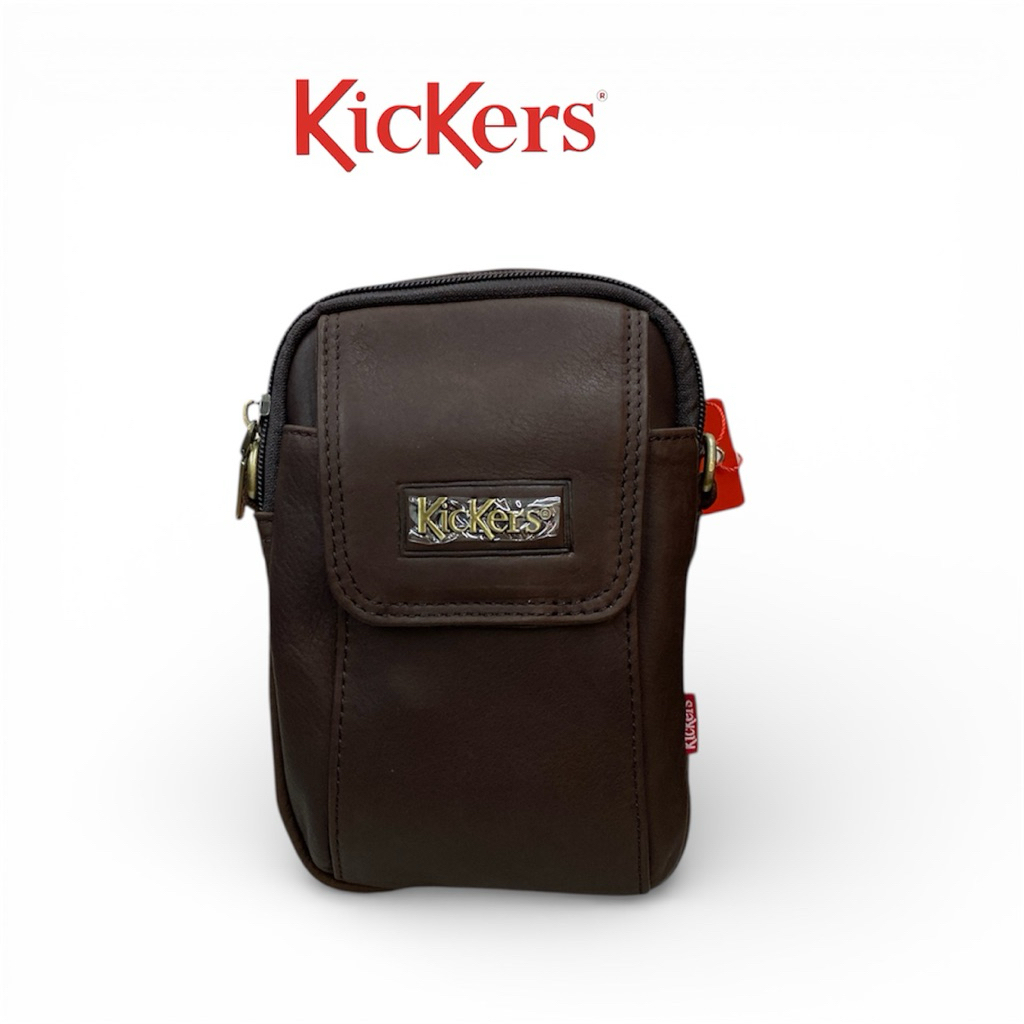 Kickers Leather Waist Pouch & Sling Bag 79003.