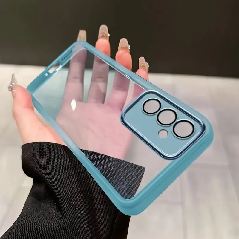 SAMSUNG A57 5G A37 5G SAMSUNG S26 ULTRA 5G S26 PLUS S26 + S26+ ฟิล์มกันเลนส์ Chrome Soft TPU Case Co