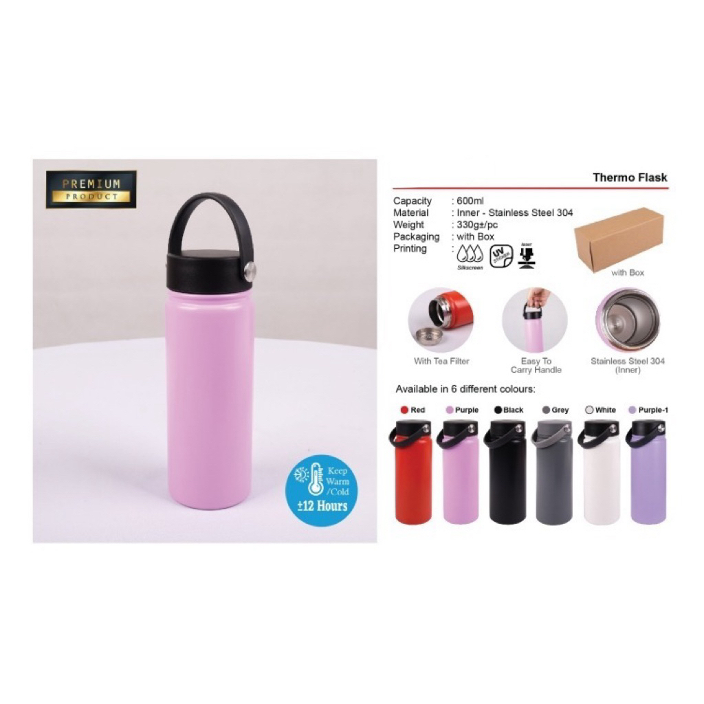 Thermo Flask with handle Keep Warm Keep Cold