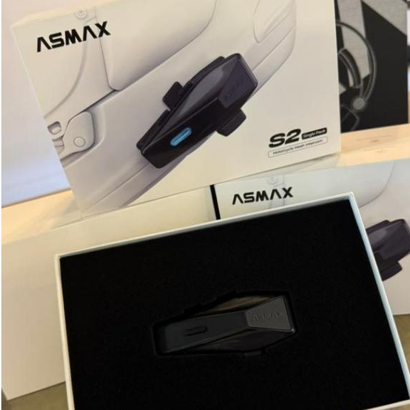 ASMAX S2 หมวกกันน็อคมอเตอร์ไซค์ตาข่ายอินเตอร์คอม 8 ผู้ขับขี่ AI VOICE COMMAND IP67 รับประกันกันน้ํา 