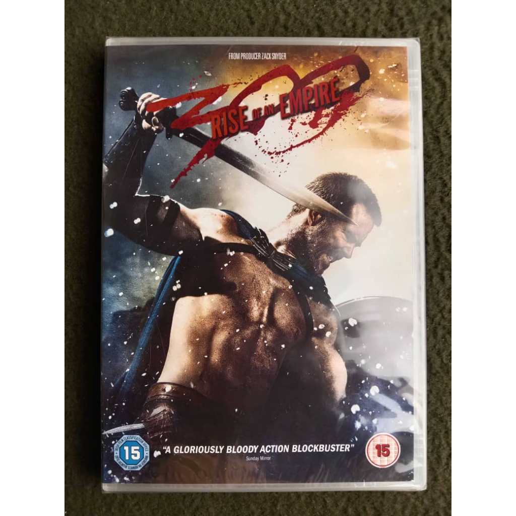 300 RISE OF AN EMPIRE DVD MOVIE