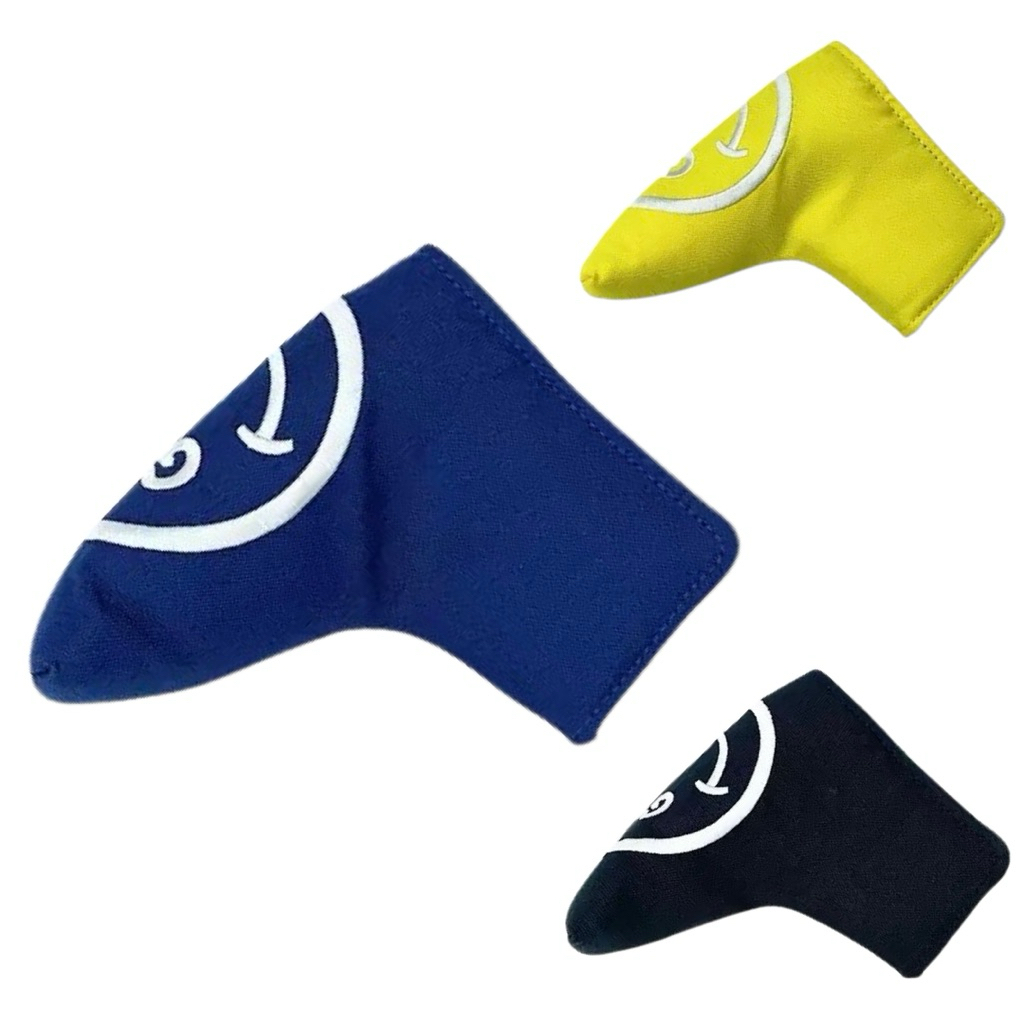 ผ้าทนทาน Smiley Golf Putter Cove - Universal Emoji Blade Headcover Cloth Odyssey TaylorMade Bettinar