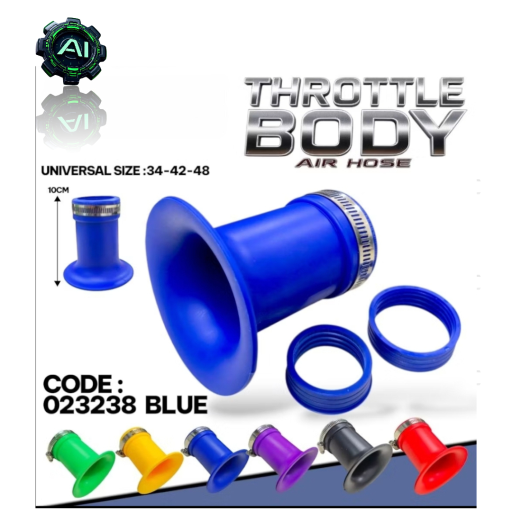 UNIVERSAL THROTTLE BODY AIR HOSE 34 42 48 คาร์บูเรเตอร์ท่อลม LC135 Y15ZR Y16ZR RSX RS VF3I