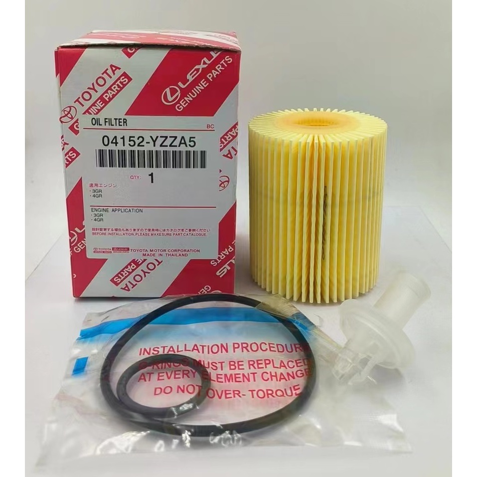 กรองน้ํามันเครื่องสําหรับTOYOTA PRADO 2.7 MARK X FJ CRUISER LEXUS IS250 GS250 04152-YZZA5 / 04152 -3