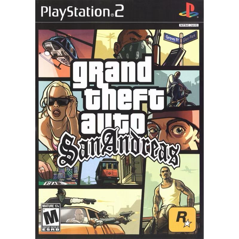P2 GAME GTA San Andreas Grand Theft Auto