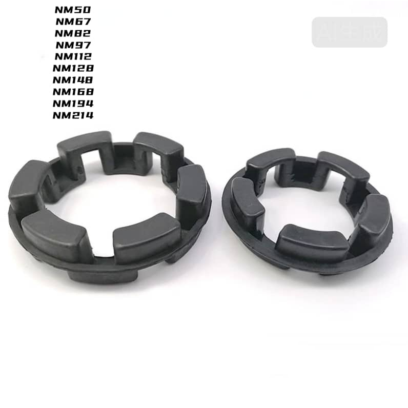 NM COUPLING ELEMENT NM50 NM67 NM82 NM97 NM112 NM128 NM148 NM168 NM198 NM214 ยาง JAW COUPLING