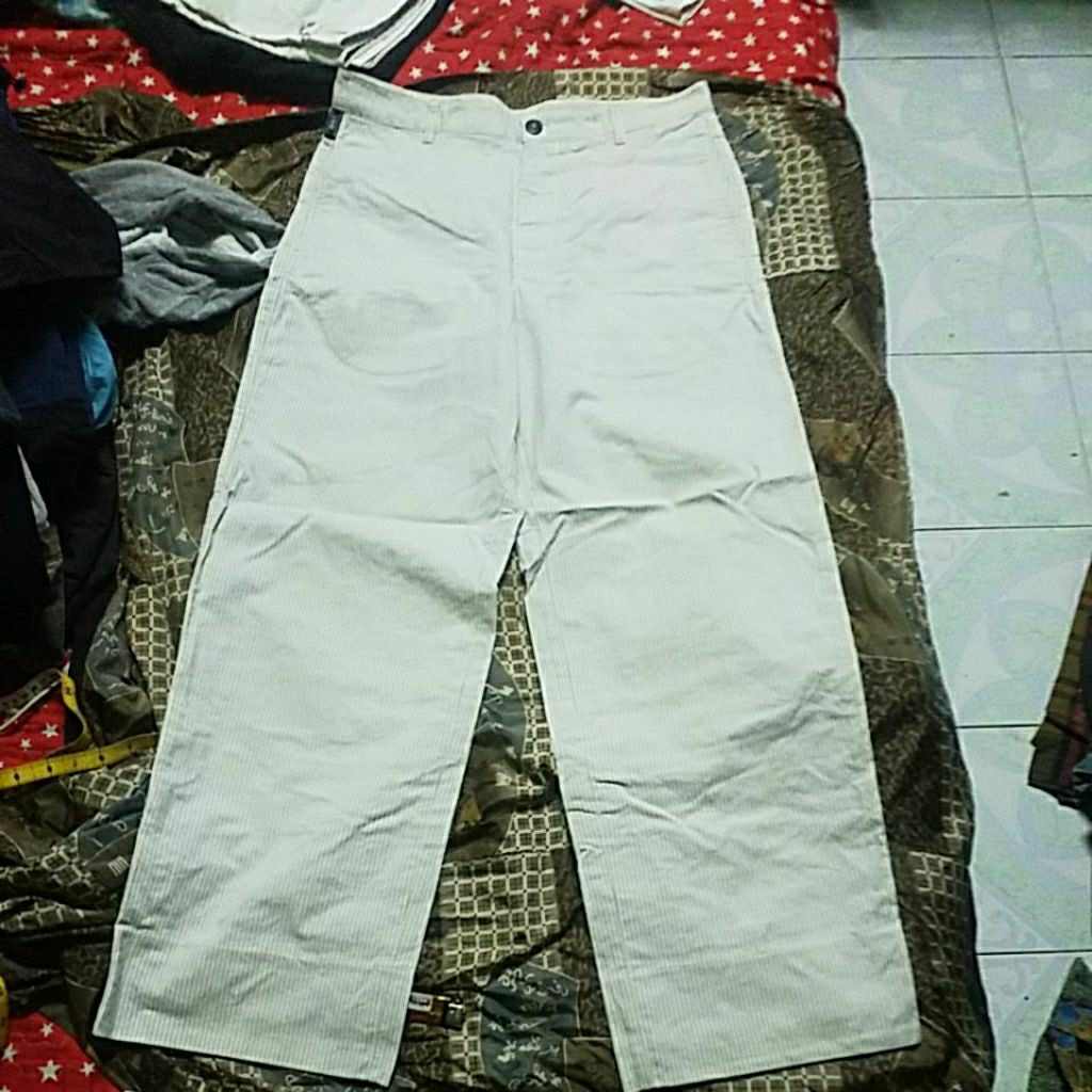 ARMANI SLACK BAGGY SIZE 32X40 INCH KAKI 8.7 นิ้ว