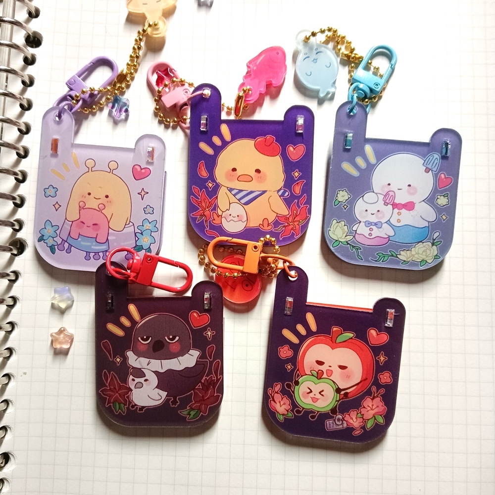 ✧ Love & Deepspace Fan Merch 9cm อะคริลิค Fliphone Rafayel Xavier Zayne Sylus Caleb   ✧ ราคา ถูกที่สุด ดีลบีเคเค แกลเลอรีภาพที่ 4
