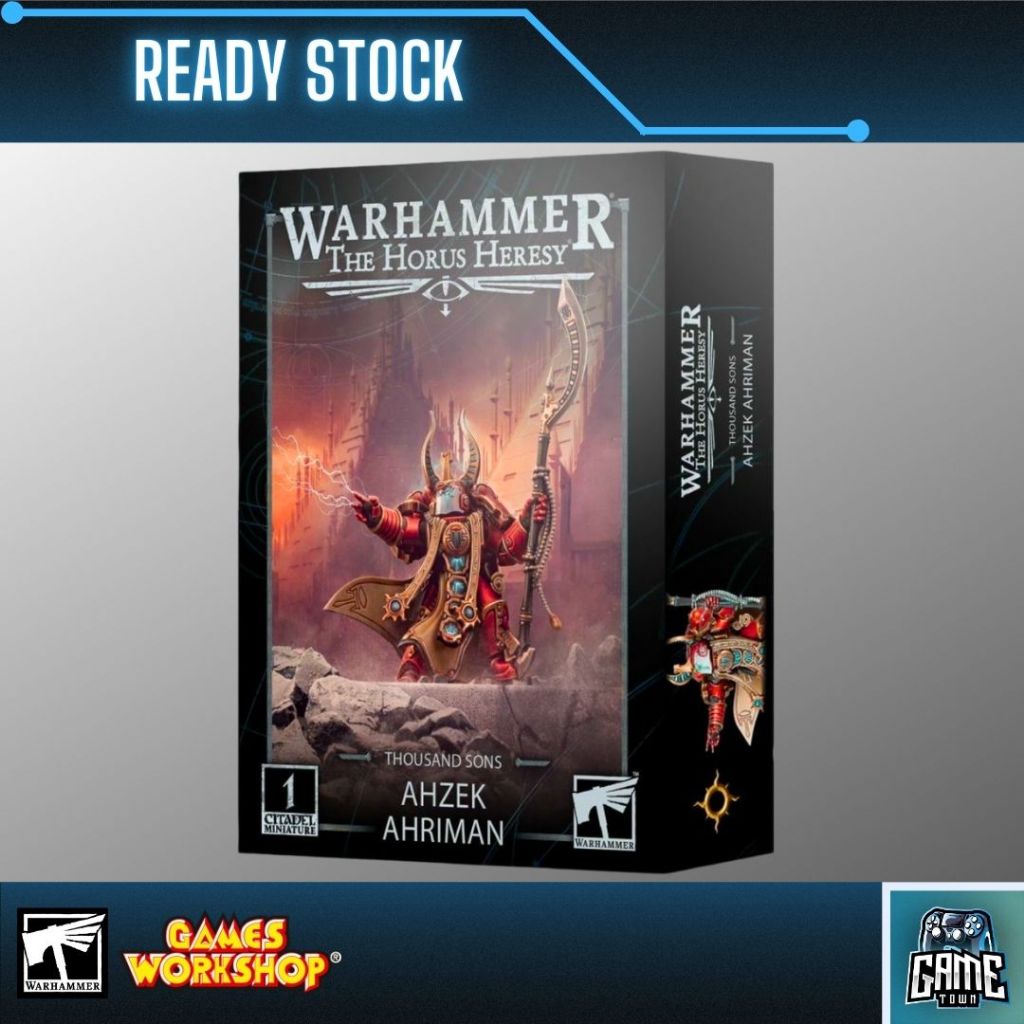 เกมเวิร์กช็อป Warhammer The Horus Hersey Thousand Sons Ahzek Ahriman 锤 ปุระเกา 阿千子 阿克 阿