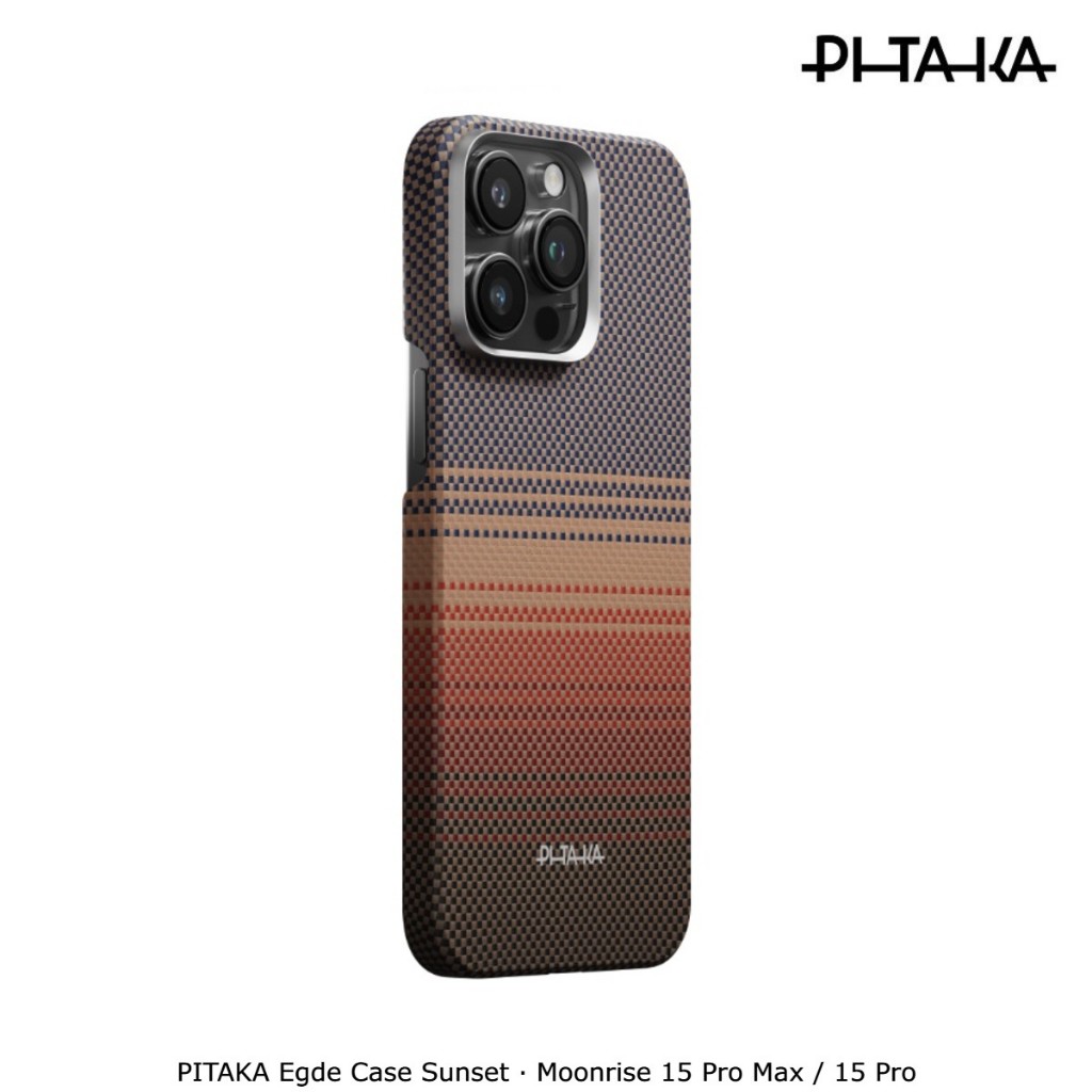 PITAKA Egde Case Sunset · Moonrise 15 Pro Max / 15 Pro