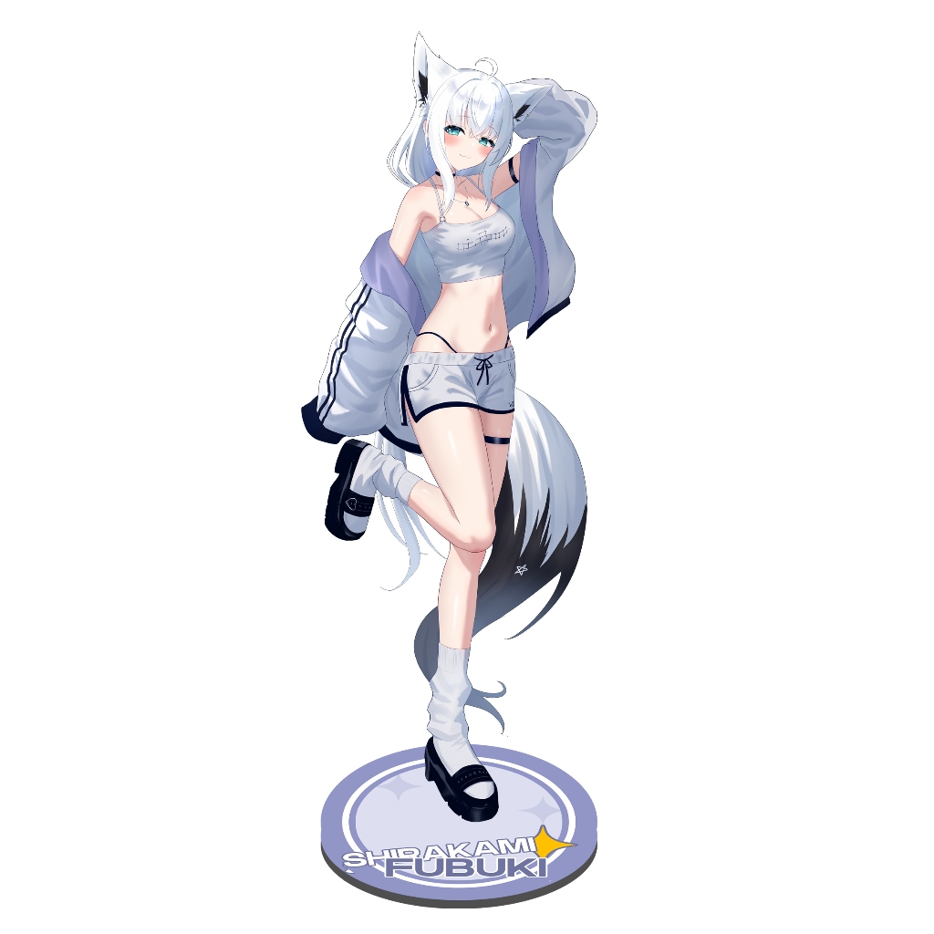 Shirakami Fubuki Hololive Standee by Nisemori [Oishikunare]