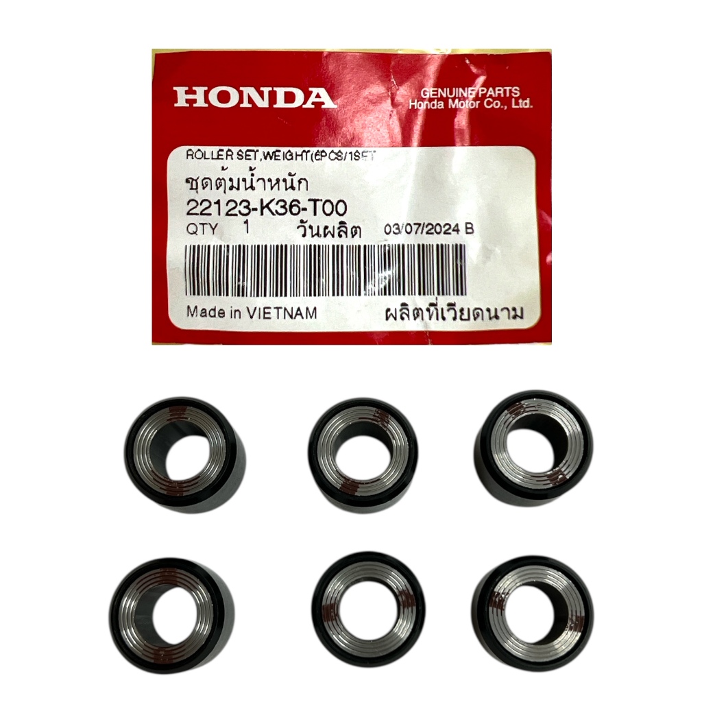 22123-K36-T00 2212A-K36-T00 VARIO ROLLER SET // WEIGHT VARIO150 VARIO-150