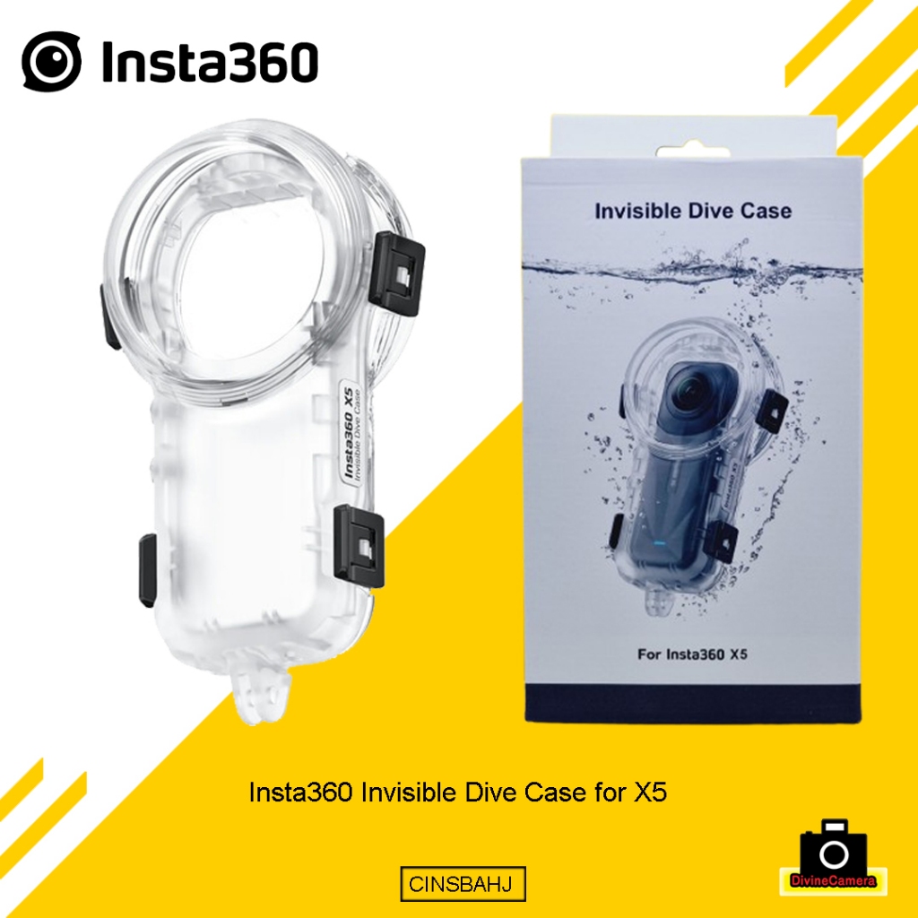 เคสDive Insta360 ที่มองไม่เห็นสําหรับ X5