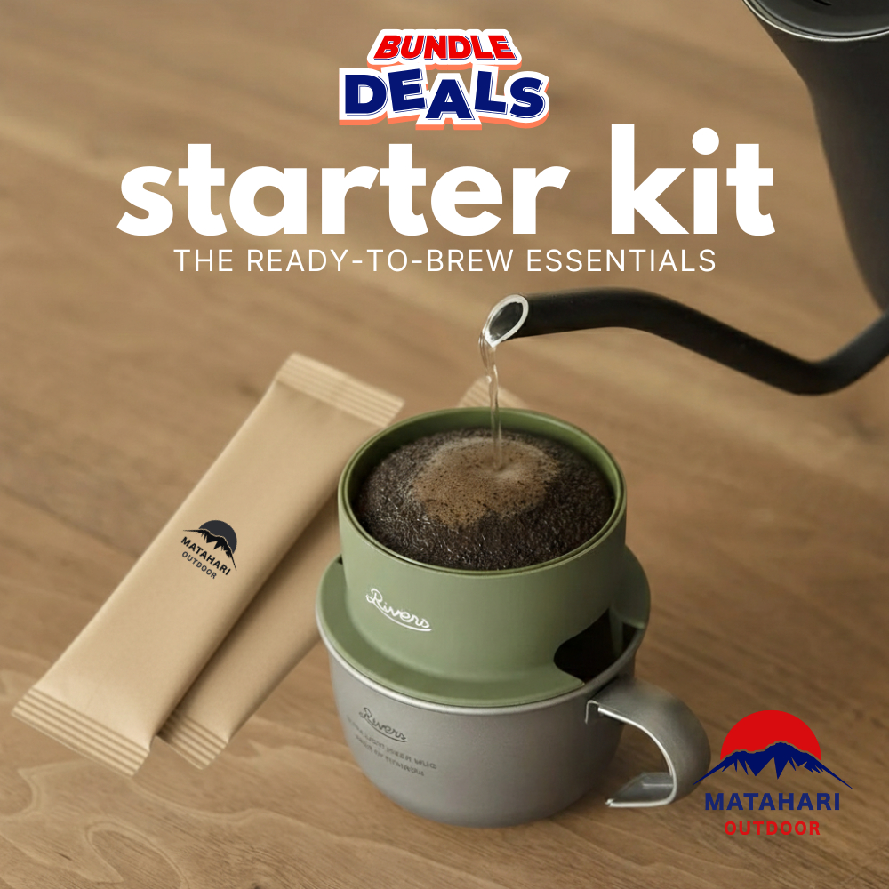STARTER KIT - BUNDLE OF RIVERS ULTRA S MAG, RIVERS COFFEE MICRO DRIPPER 2 + SUNRISE BLEND COFFEE