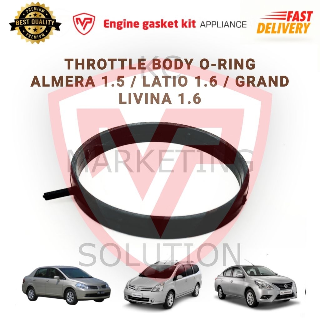 เรือนปีกผีเสื้อ O-Ring Almera 1.5 HR15DE / Latio 1.6 HR16DE / Grand Livina 1.6 HR16DE