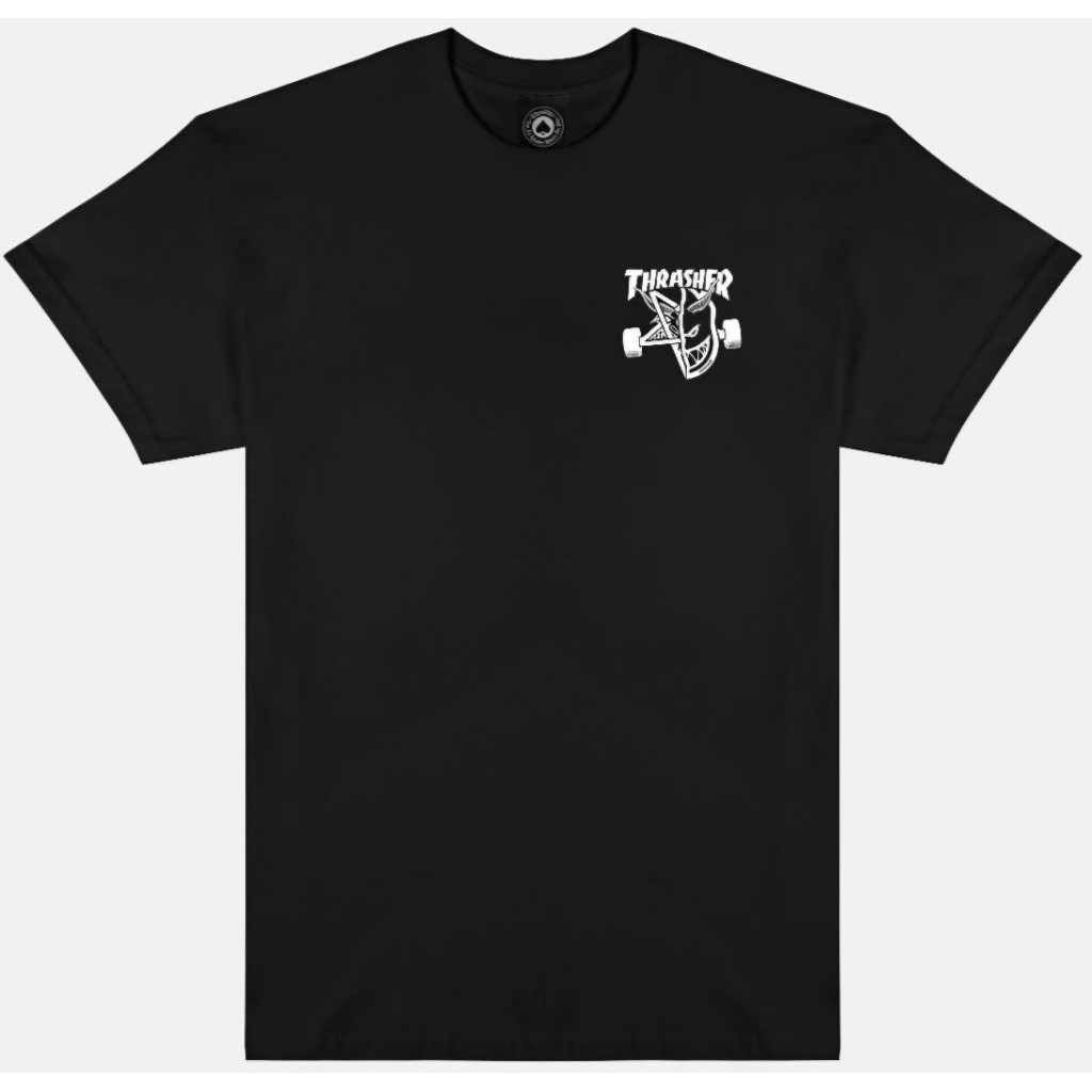 Thrasher X Spitfire Classic Swirl เสื้อยืดสีดํา